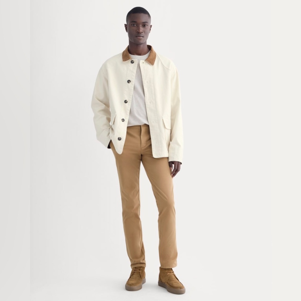 *EVERLANE* Men's Tan Uniform Slim Fit Chino Pants Size 33 x 28
